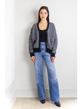 Pheobe Button Down Cardigan | Grey