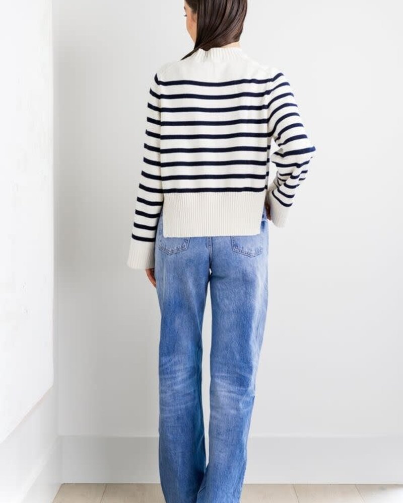 Addie Knit Pull-Over in Stripe