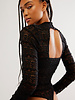 Free People Angelina Bodysuit | Black