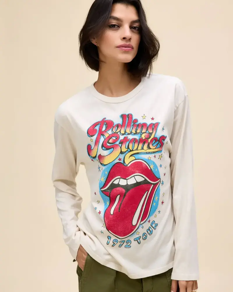 Rolling Stones 1972 Crewneck Long Sleeve