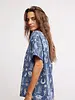 Free People Painted Floral Tee | Navy Combo