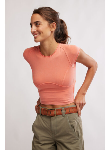 Free People Protagonist Tee | Coral