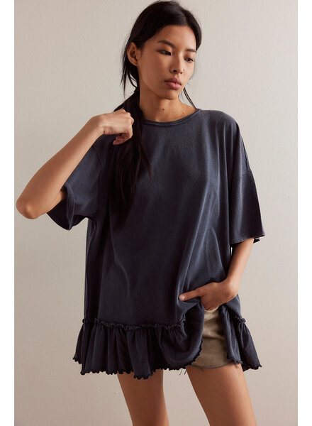 Free People Why Yes Tee | Black