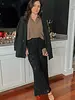 At Dusk Velvet Lace Wide Leg Pants