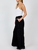 At Dusk Velvet Lace Wide Leg Pants