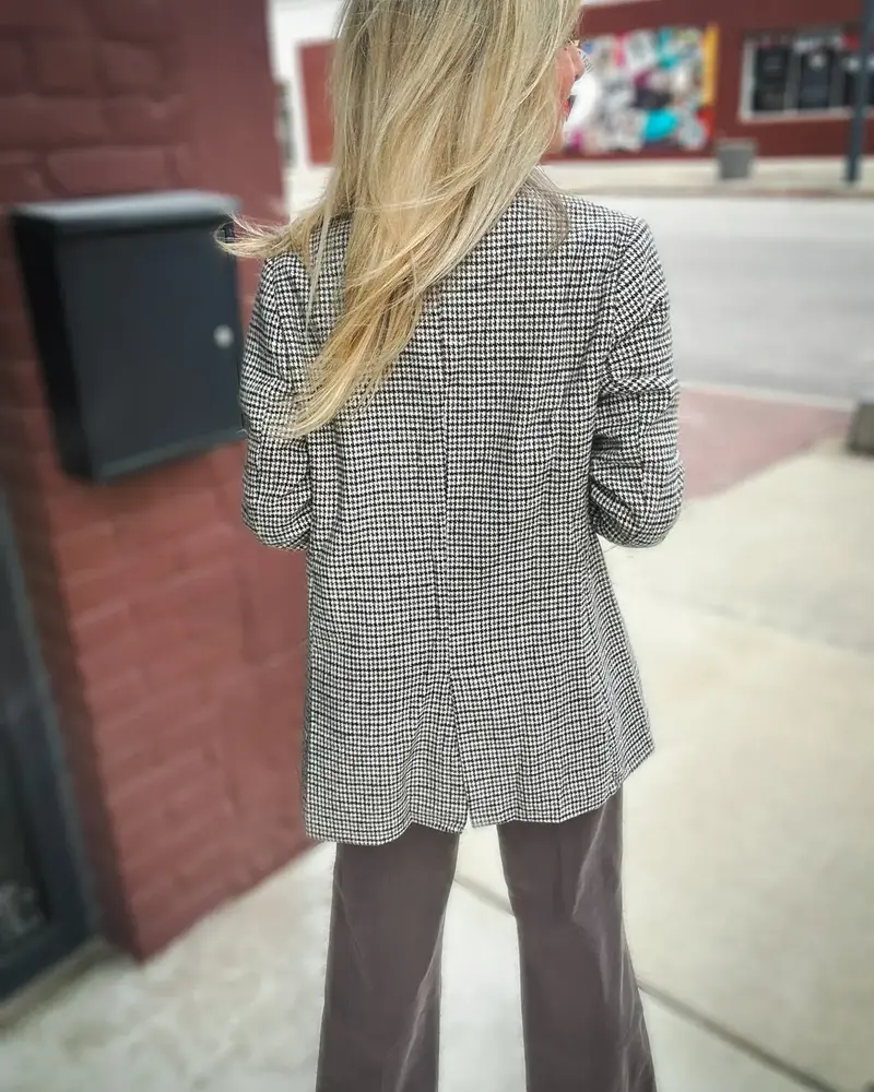 'Spinning Records' Blazer