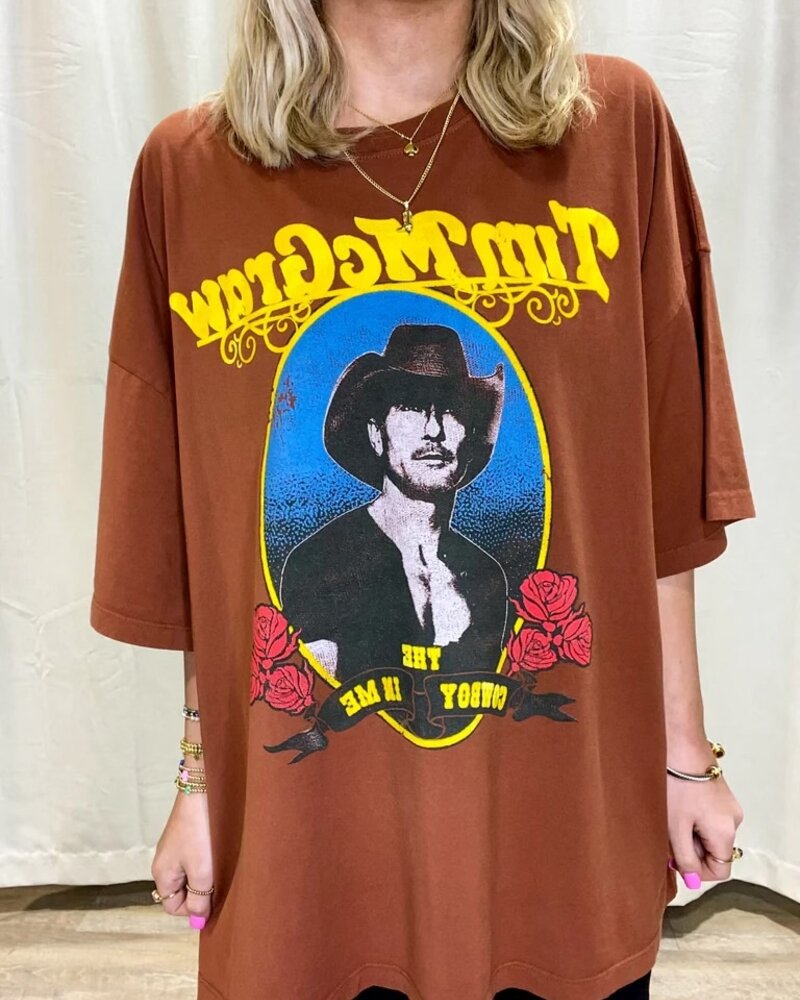 Tim McGraw Cowboy Tee OS