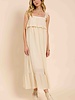 Takes Time Ruffle Trim Maxi Dress