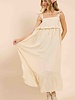 Takes Time Ruffle Trim Maxi Dress