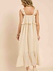 Takes Time Ruffle Trim Maxi Dress