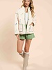 Fair Weater Quilted Zip Up Jacket