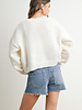 Strawberry Embroidered Cardigan | Ivory