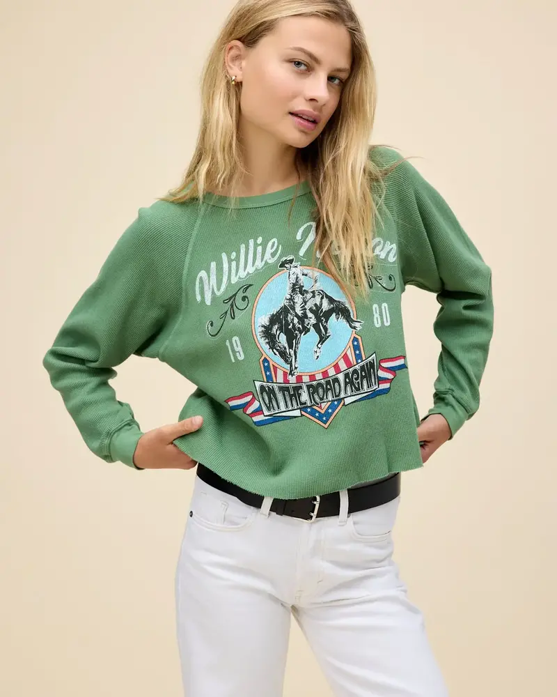 Willie Nelson 1980 Cowboy Long Sleeve
