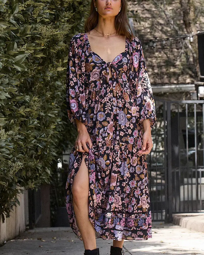 Salt Water Lux Jennings Midi Dress