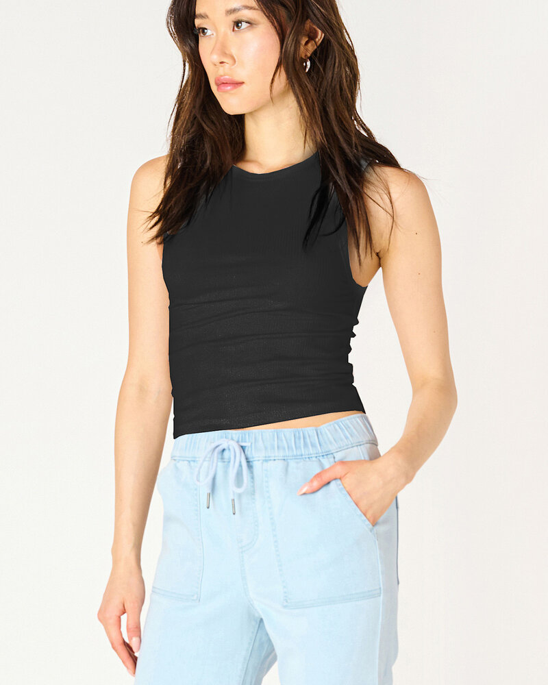 Lainey Black Tank