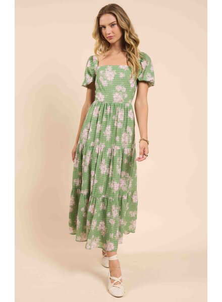 Rainy Days Tiered Maxi Dress