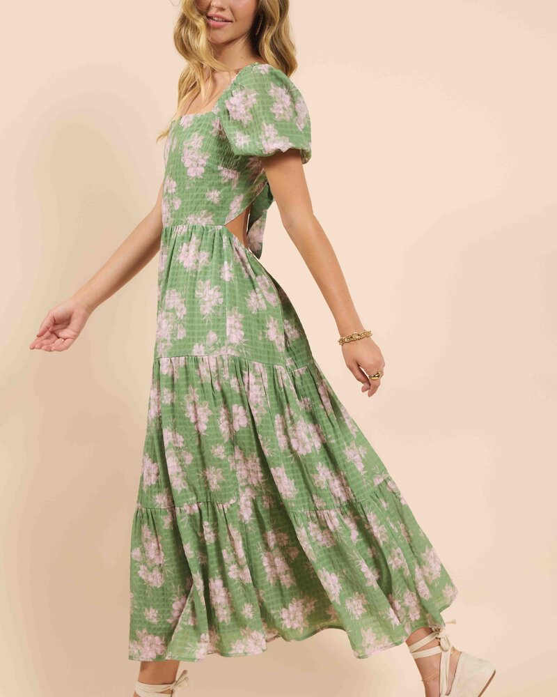 Rainy Days Tiered Maxi Dress