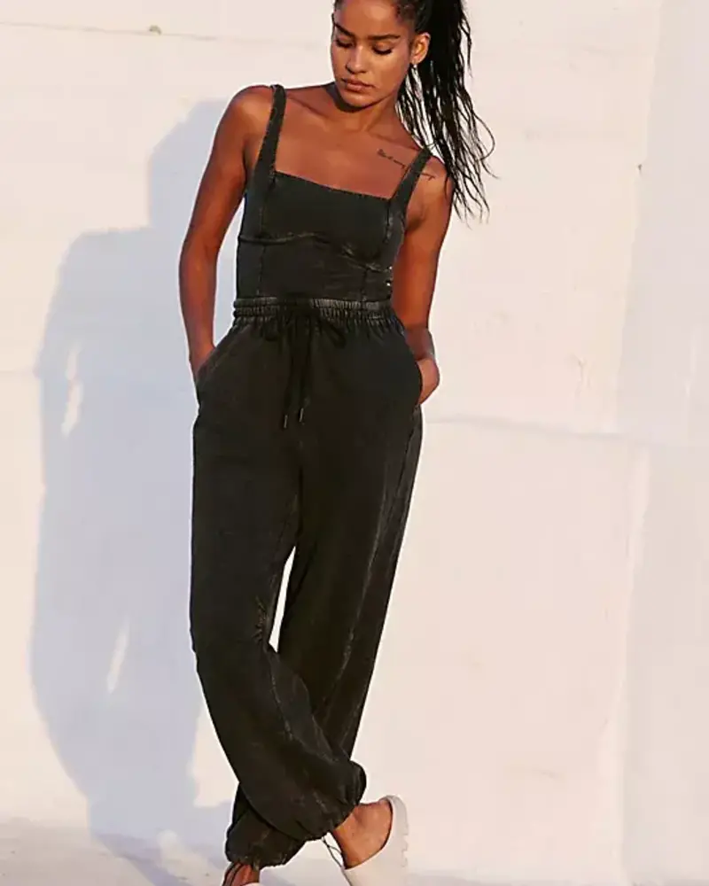 Free People Inbound Onesie | Black
