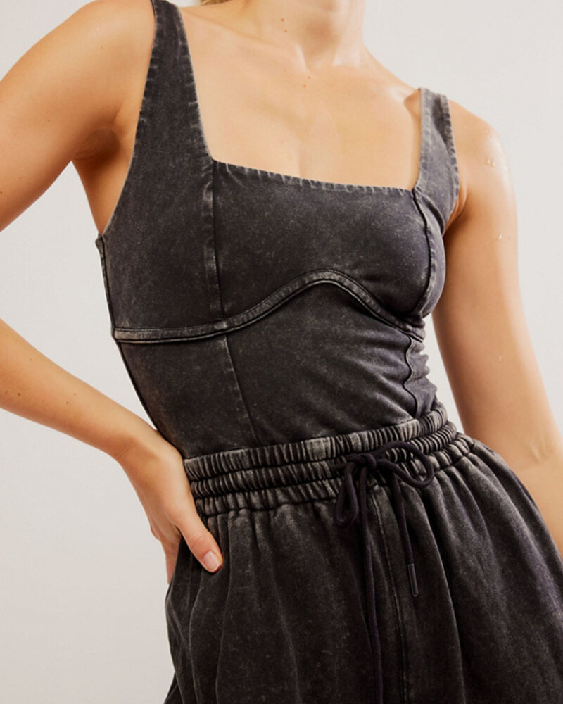 Free People Inbound Onesie | Black