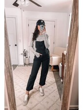 Free People Ziggy Denim Overall | Black