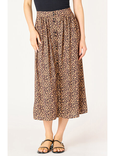 Rhea Animal Print Skirt