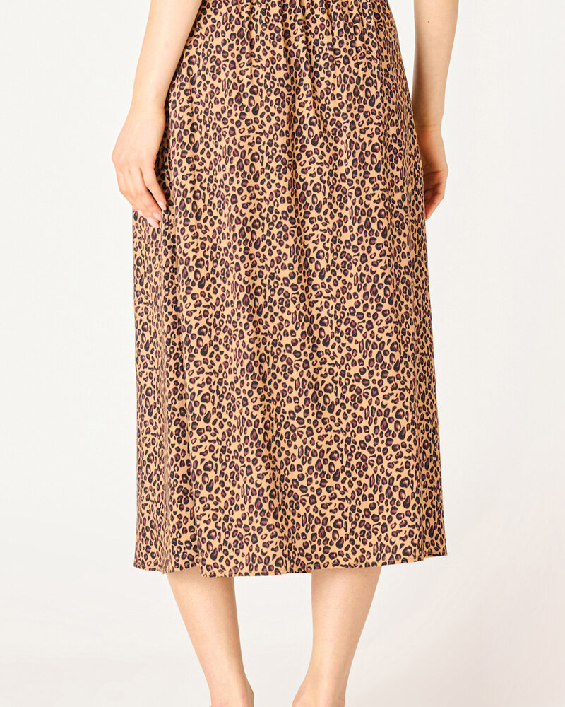 Rhea Animal Print Skirt