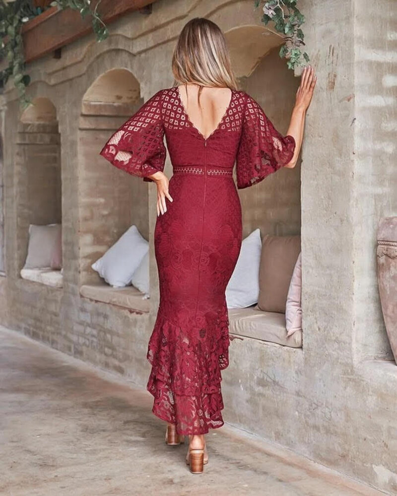 Reyna Dress | Red