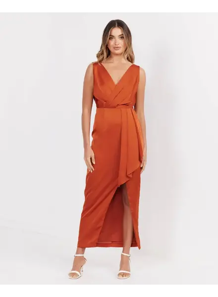 Goddess Dress | Rust