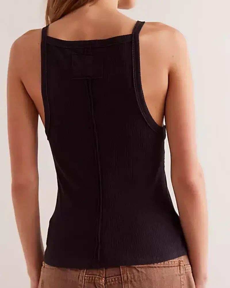 Free People Mia Tank | Black