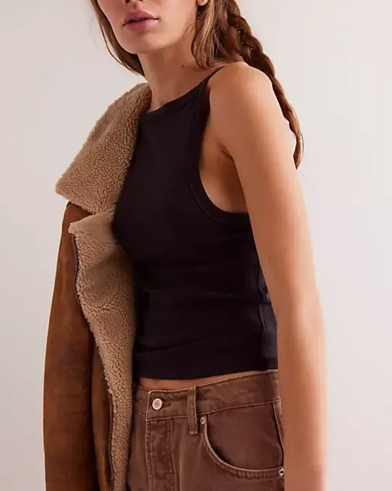 Free People Mia Tank | Black