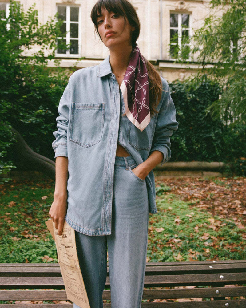 Z Supply All Day Luxe Soft Denim Jacket | Vintage