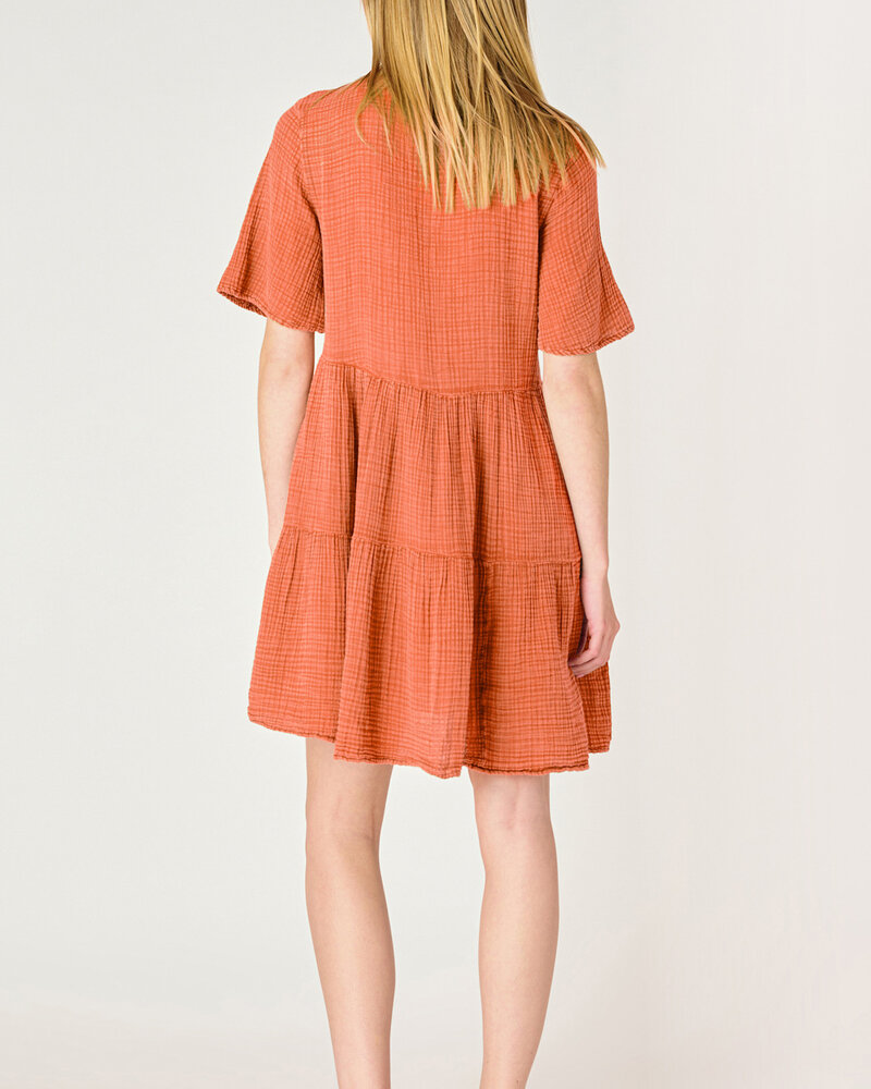 Alena Sunset Dress | Rust