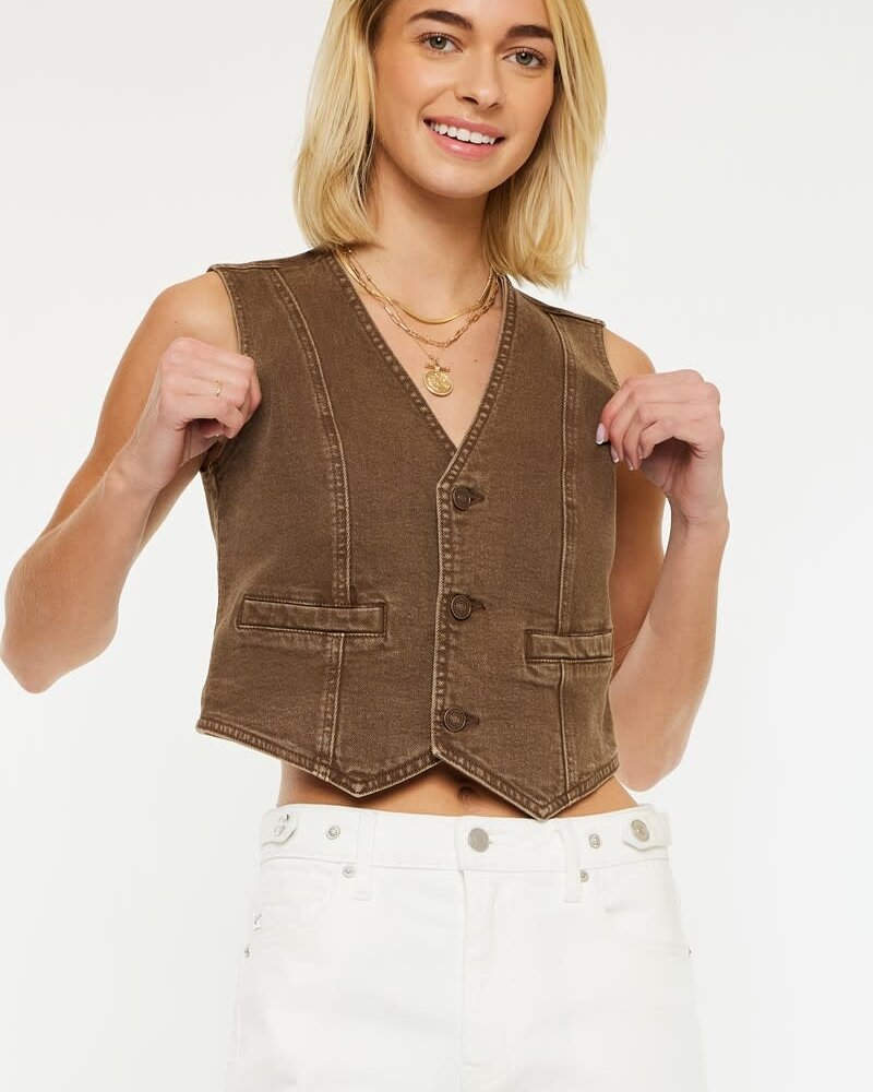 Nickki Denim Vest