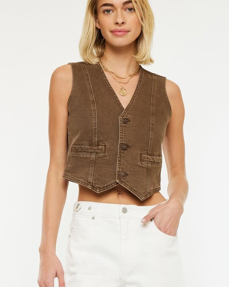 Nickki Denim Vest