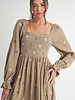 Dayna Embroidered Maxi Dress