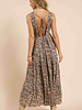Desert Sunset Tiered Open Back Maxi Dress