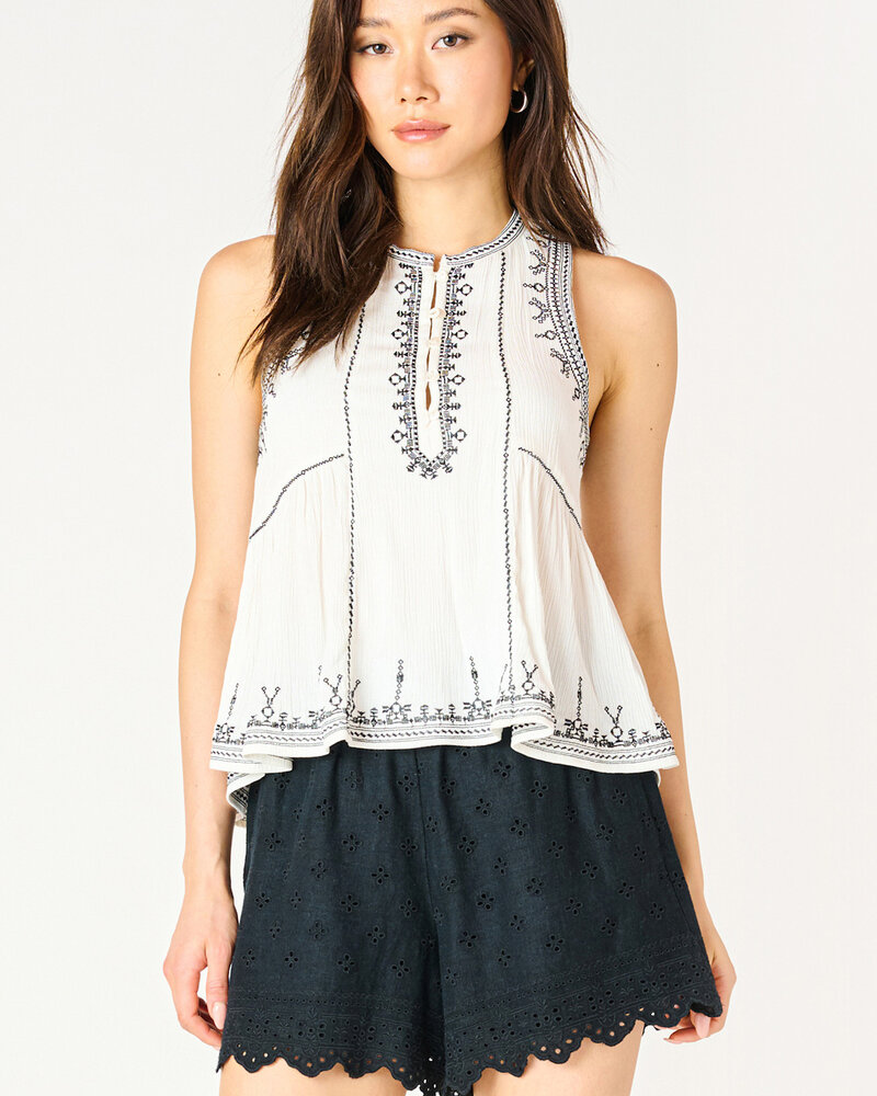 Rebecca Embroidered Top