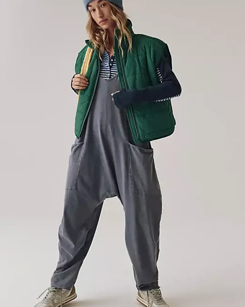 Free People Hot Shot Onesie | Indigo
