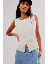 Free People Tilly Vest | Ivory