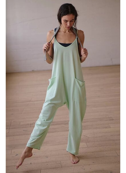 Free People Hot Shot Onesie | Pistachio