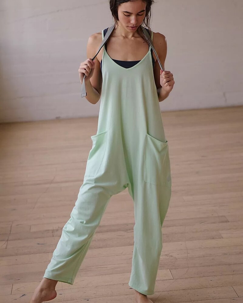 Free People Hot Shot Onesie | Pistachio