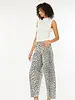 High Rise Lorette Leopard Barrel Jeans