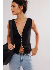 Free People Tilly Vest | Black