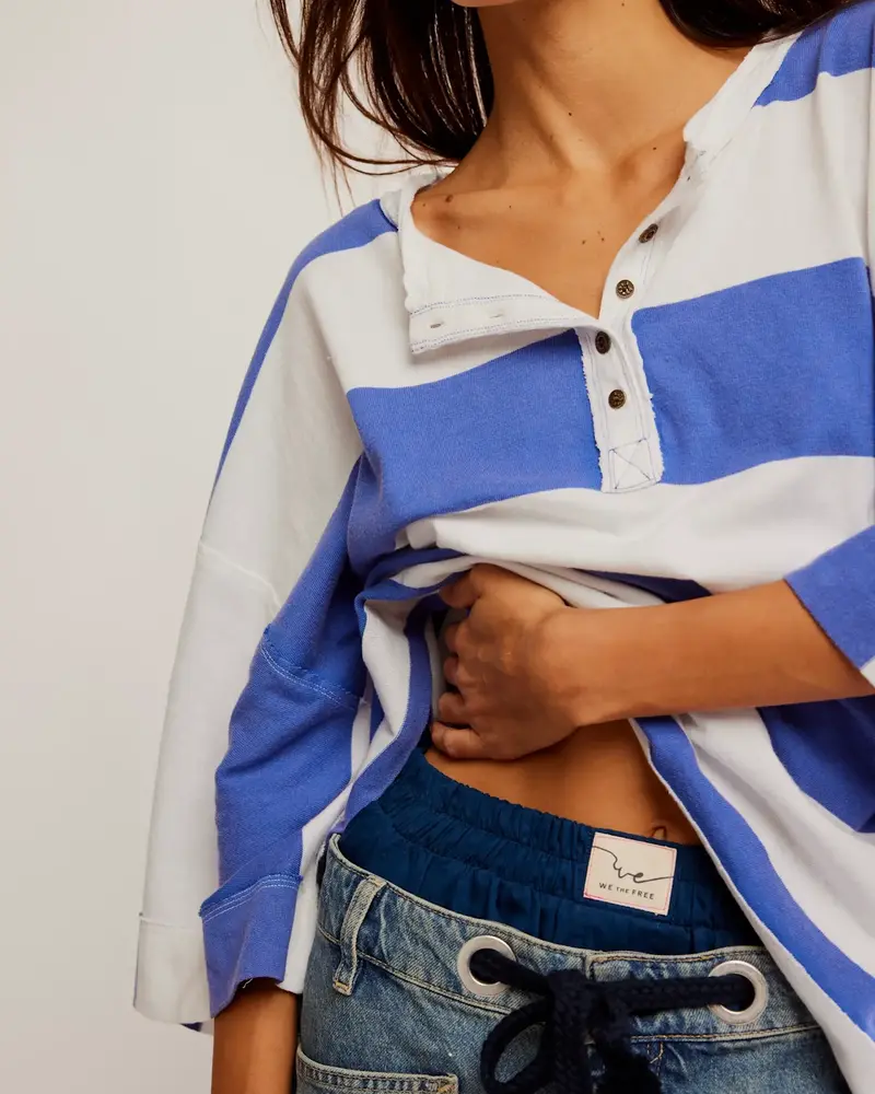 Free People Wonderful Tee | Blue
