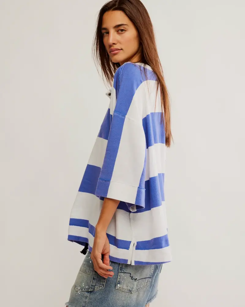 Free People Wonderful Tee | Blue