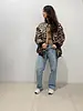 Elektra Reversible Leopard Bomber | Biege