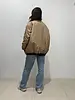 Elektra Reversible Leopard Bomber | Biege