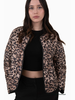 Lyria Leopard Quilted Jacket