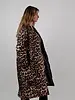 Freya Reversible Leopard Long Bomber