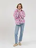 Floral Sherpa Jacket | Purple